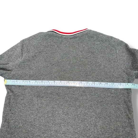 Ecko Unltd Y2K T-Shirt Mens L Thermal Waffle Long Sleeve Embroidered Logo Skater - Picture 7 of 8